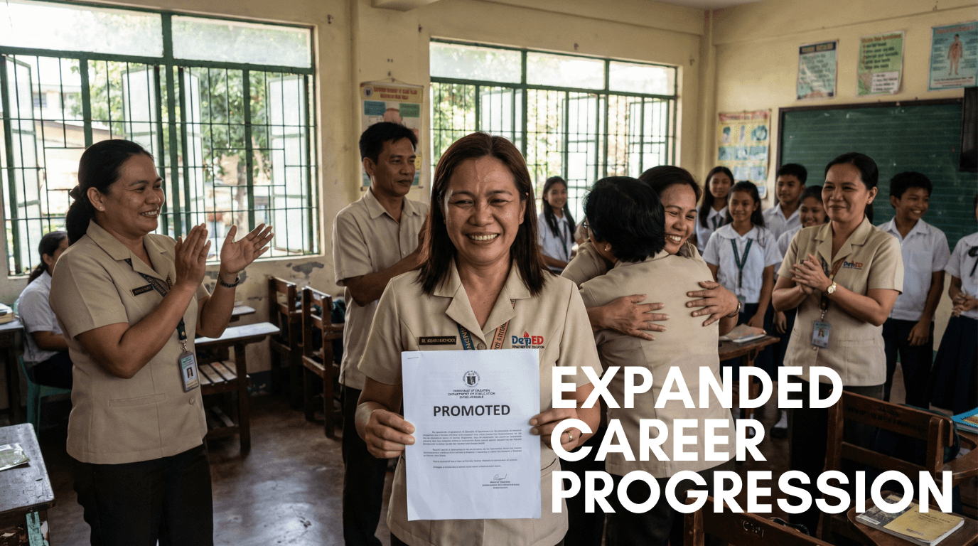 "Expanded Career Progression" Means for You